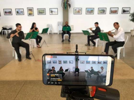 Banda Sinfônica de Nova Odessa retoma ‘Concertos em lives’