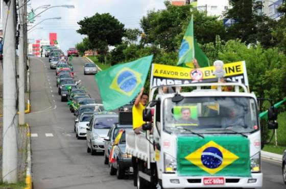 Bolsonarista agita nova carreata AM/SB contra Dória