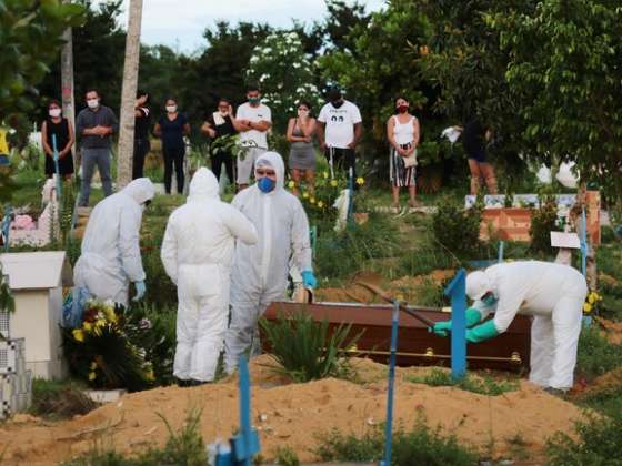 Covid19. Brasil tem recorde de mortes. Mais de 200