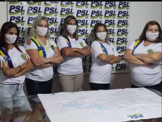 Criva apresenta ‘time feminino’ do PSL