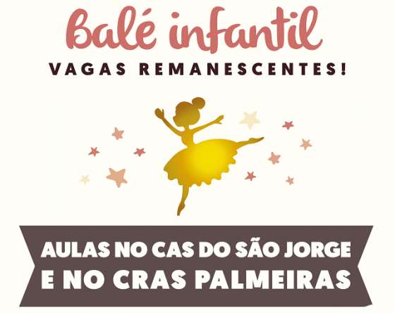 Escolinha de balé de Nova Odessa com vagas disponíveis