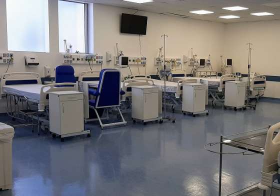 HM equipado para receber casos graves de coronavírus