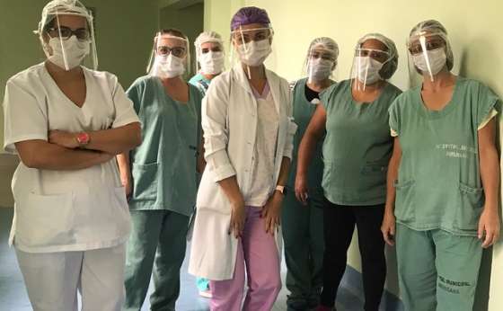 Hospital Municipal recebe doação de 200 protetores faciais