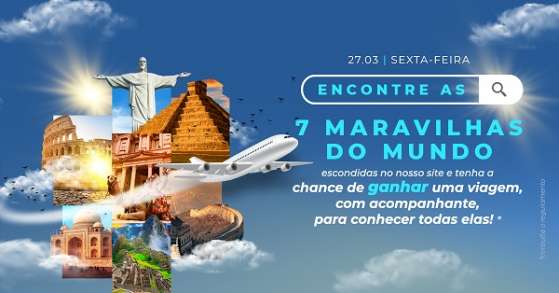 Hurb lança pacote de viagem com as 7 maravilhas do mundo 2022