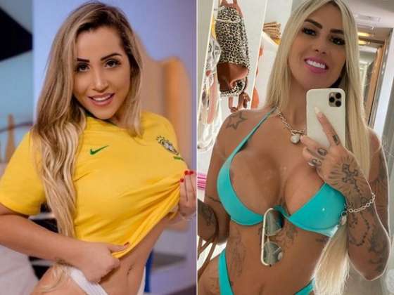 Loiras do carnaval. Promessa ousada e dispensa