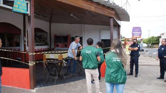 NO: Vigilância notifica loja e bar por descumprirem quarentena