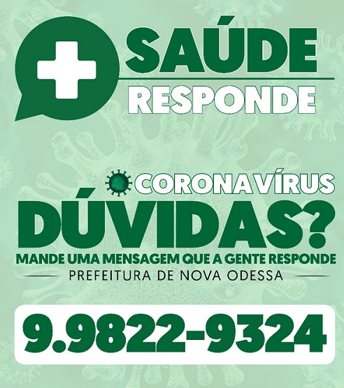 Nova Odessa cria WhatsApp para orientar sobre coronavírus