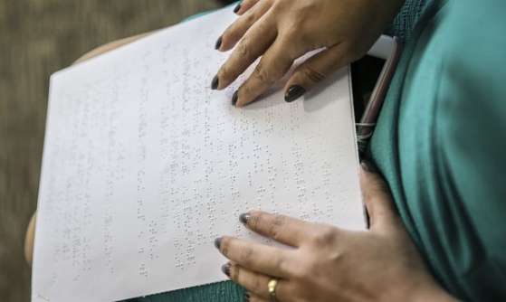 Enem. Pessoas com deficiência visual terão leitura em tela