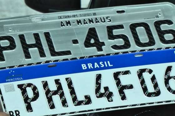 Placas padrão Mercosul serão obrigatórias a partir do dia 31