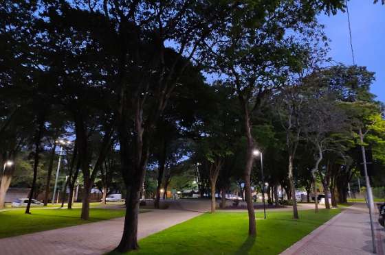 Praça Dona Carolina, em Santa Bárbara, é revitalizada
