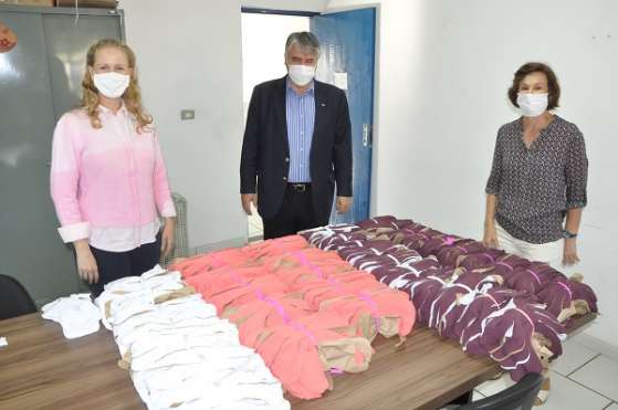 Ação Social recebe doação de 4,5 mil máscaras