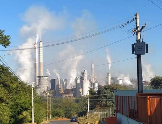 Suzano a todo vapor em Americana