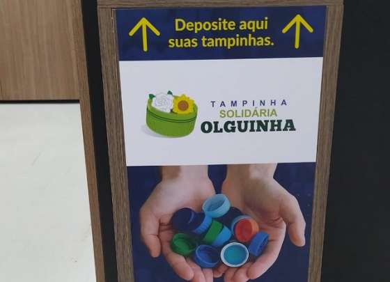 Tivoli é ponto de coleta do ‘Tampinha Solidária Olguinha’