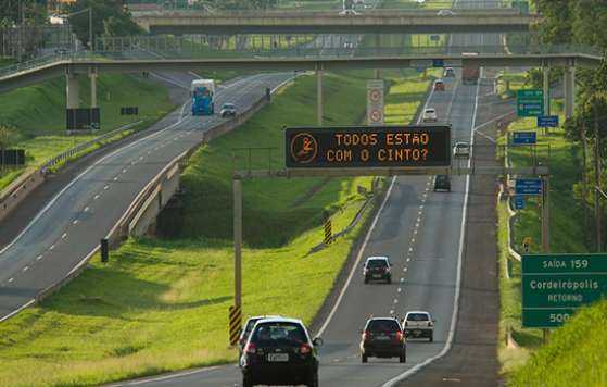 SP. Rodovias têm queda de 43% no feriado