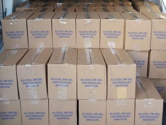 Nova Odessa. Ypê doa 1,2 mil frascos de álcool gel