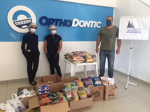 Fundo Social recebe doações da Campanha Solidária Orthodontic