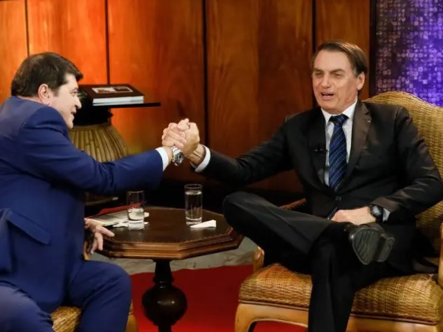 Datena ‘nunca mais’ quer entrevistar Bolsonaro