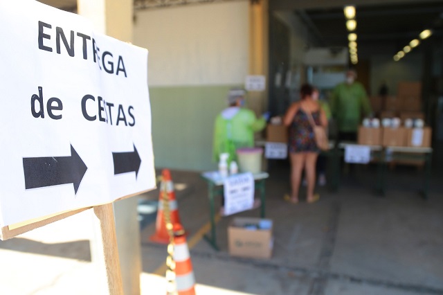 Nova Odessa distribui mais 737 cestas básicas