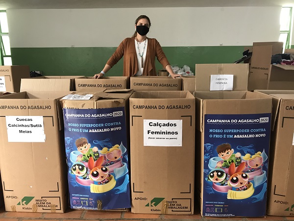 Fundo Social inova em arrecadação da Campanha do Agasalho