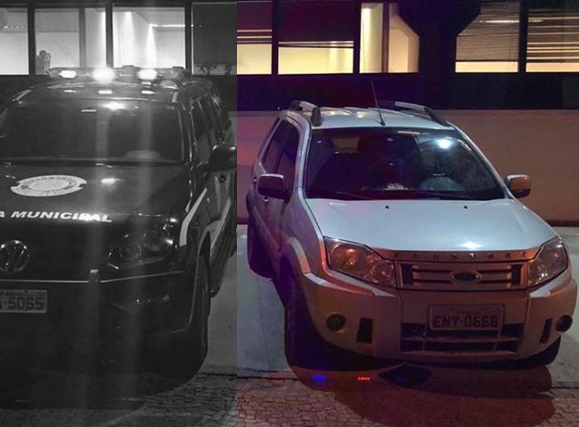 Ecosport roubada chegou e Gama pegou